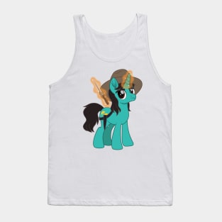 Jim pony has a knife Tank Top